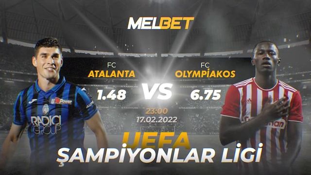 Atalanta - Olympiakos 17.02.2022 смотреть онлайн