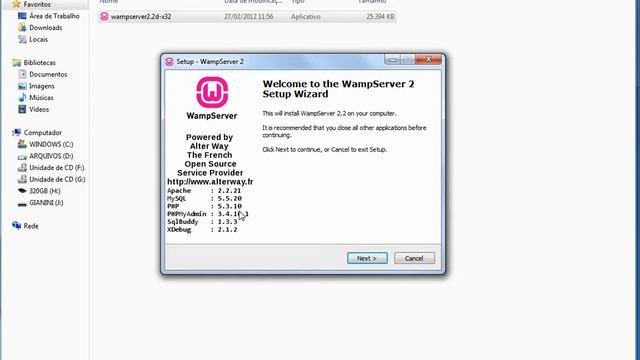 Instalando o WampServer смотреть онлайн
