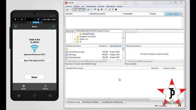 Conectar y Gestionar archivos Android a PC sin Cables - Modo FTP [EN ESPAÑOL] смотреть онлайн