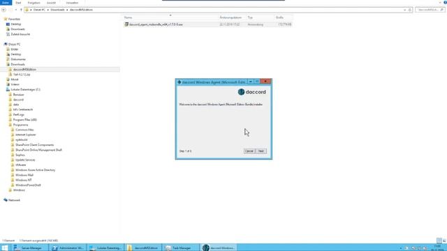 Kurzübersicht Installation und Konfiguration: daccord Microsoft Edition смотреть онлайн