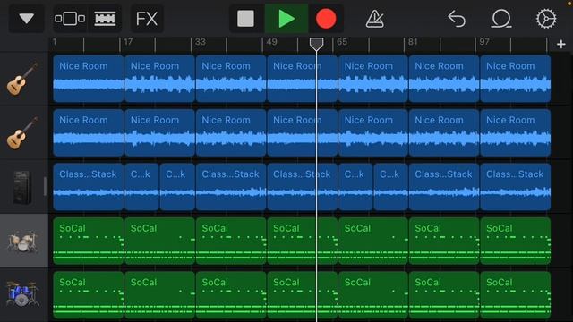 Metal Backing Track by. Garageband Mobile - E minor 160bpm смотреть онлайн