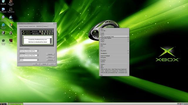 Official Xbox Theme for Windows XP (2002) смотреть онлайн