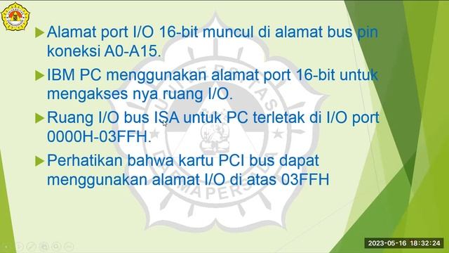 Kuliah Mikroprosesor Kelas Malam-P#8-2023-05-16 смотреть онлайн
