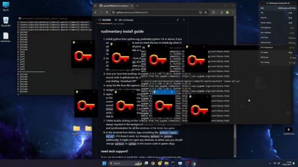 limbo keys in windows 11 (no audio)