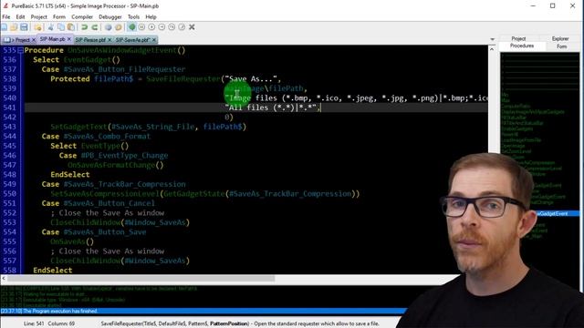 Learn Basic Programming by example - A Simple Image Processor - Part 10.2 смотреть онлайн