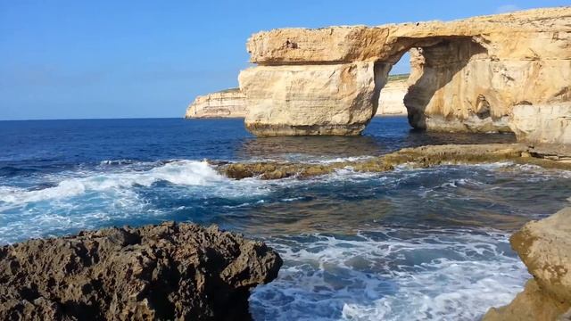马耳他 Azure Window (Blue Window) смотреть онлайн