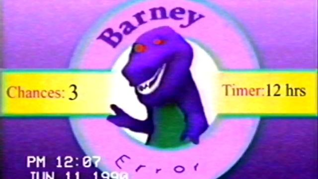 Rare Footage of Early Barney Error (1990) (Barney Error 13) смотреть онлайн