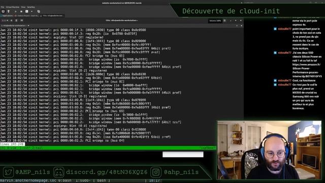 Automatiser l'installation de Linux avec Cloud-init - Stream du 23/01/2022 смотреть онлайн