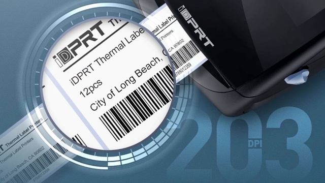 iDPRT SP310 Thermal Label Maker with Auto Label Detection, 1"-3.15" Print Width for Home and Office смотреть онлайн