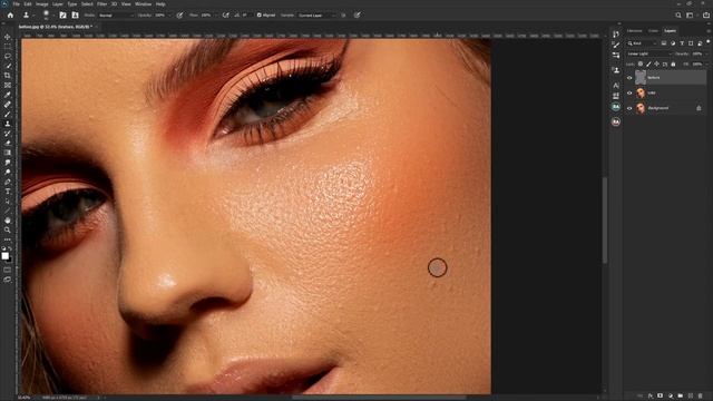 How To Skin Retouch Using Frequency Separation I Photoshop Tutorial смотреть онлайн