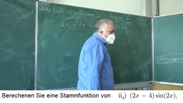 Integralrechnung: Partielle Integration + lineare Substitution | Mathematik beim Mathe Schmid смотреть онлайн