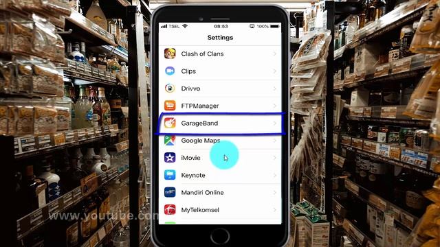How to set Garageband document storage as iCloud Drive on iPhone 6 смотреть онлайн