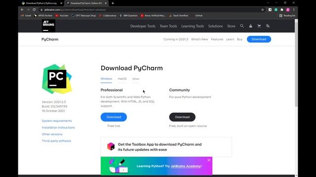 Python + PyCharm Setup (Python Tutorial #1) смотреть онлайн