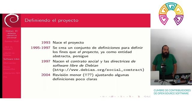 #CCOSS - Debian El sistema operativo universal смотреть онлайн