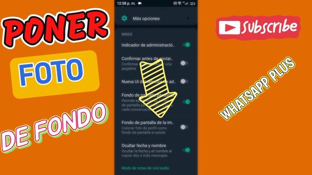 PONER LA FOTOS DE PERFIL De TU CONTATO COMO DE FONDO DE PANTALLA EN EL CHAT WHATSAPP PLUS смотреть онлайн