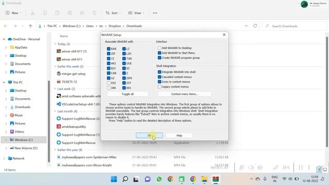 How to download winrar free || for windos 11 || Step By Step || смотреть онлайн
