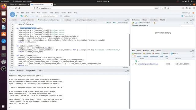 Ejemplo de cálculos internos con SageMath en LaTeX смотреть онлайн