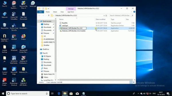 How to install & configure HTML to APK converter