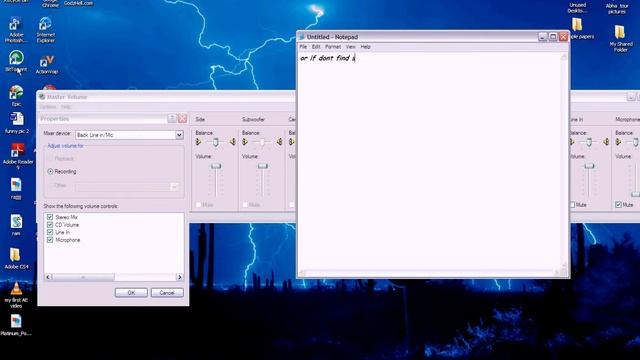 how to get stereo mix on xp смотреть онлайн