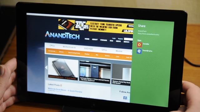 Windows 8 on Samsung 700T Tablet at Microsoft BUILD смотреть онлайн