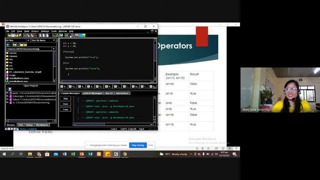 Basic Java Operators 2021 10 06 at 17 36 GMT 7 BSMATH 3 смотреть онлайн