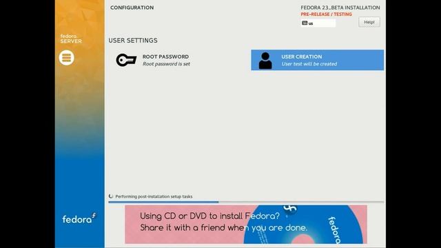 Tutorial Installing Fedora Server 23, based on RHEL , Ubuntu server alternative смотреть онлайн