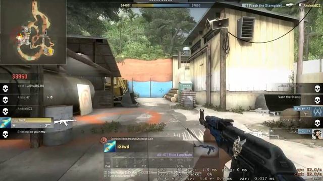 CSGO | i3iwd 1vs2 clutch смотреть онлайн