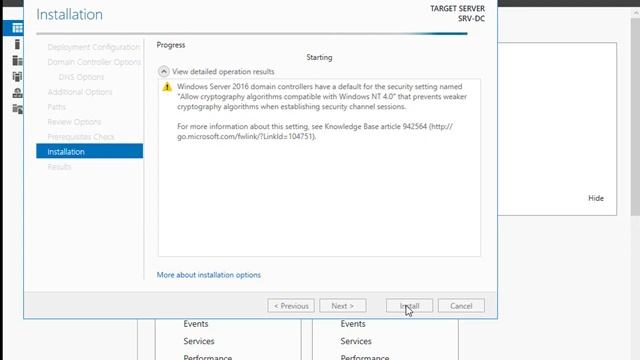 How To Create a Domain Controller Active Directory User And Computer Windows Server 2016 смотреть онлайн