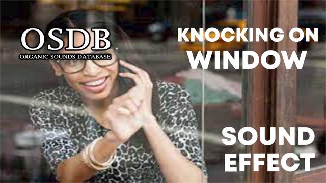 Knocking on window Sound Effect No Copyright смотреть онлайн