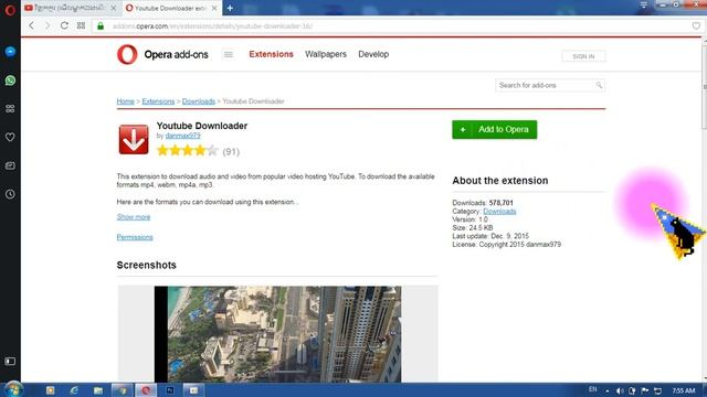 How to install Youtube Video downloader Extension in opera speak khmer смотреть онлайн