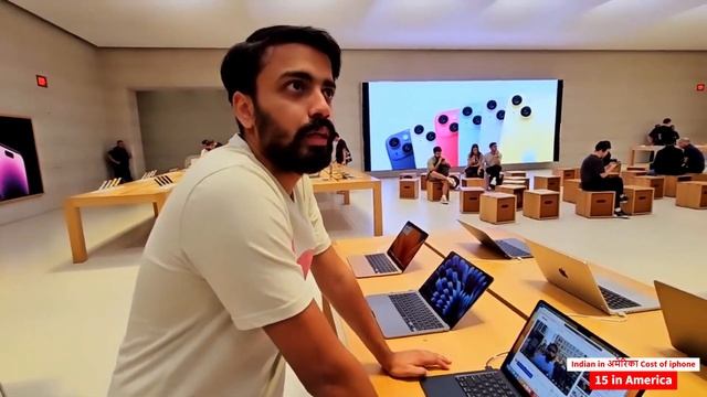 Indian in अमेरिका Cost of iphone 15 in America смотреть онлайн