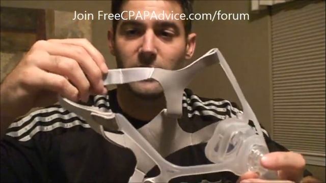 Philips Respironics Wisp Nasal CPAP Bilevel Mask Fitting Review Demonstration FreeCPAPAdvice com смотреть онлайн