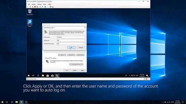 How to auto log on to Windows without using blank password смотреть онлайн