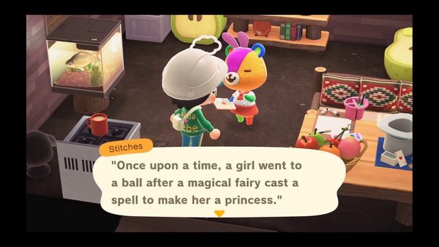 Animal Crossing New Horizons : Stitches interpretation of Cinderella Story in Animal Crossing LOL смотреть онлайн