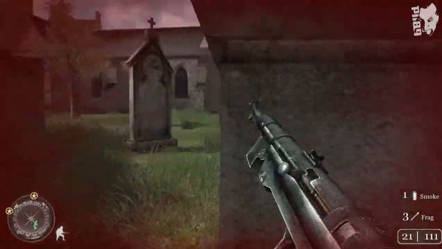 Call of Duty 2 Gameplay Walkthrough Part #27 Final Mission: Crossing the Rhine (Ending) смотреть онлайн