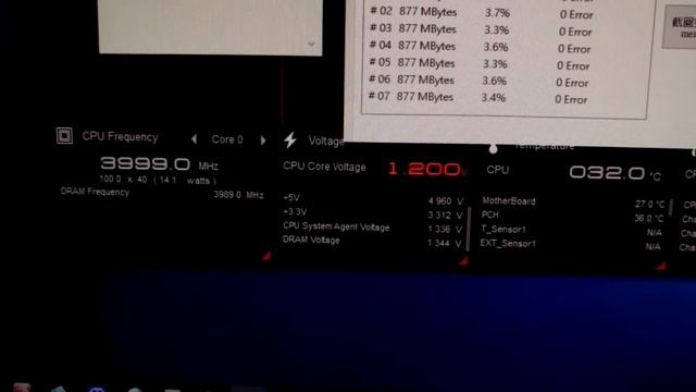 Team group Xtreem ddr4 4000 C18 windows memtest burn in action смотреть онлайн