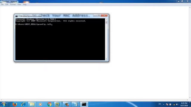 How to check Your MAC Address смотреть онлайн