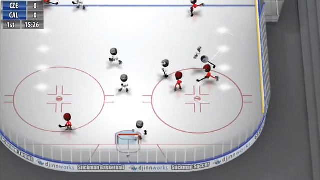 Stickman Ice Hockey Android смотреть онлайн