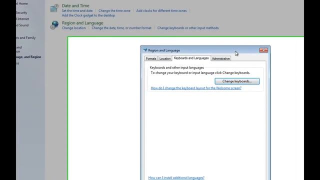 How To Change Your Default Keyboard settings in Windows 7 and Vista смотреть онлайн