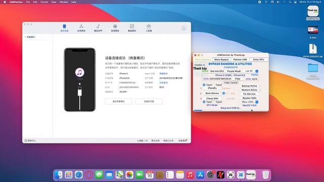 iPhone X ios 15 Hello Bypass Ramdisk ! смотреть онлайн