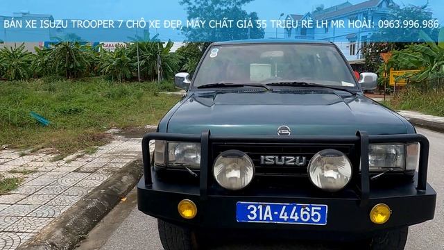 BÁN XE ISUZU TROOPER 3.0MT 1997 XE ĐẸP GIÁ RẺ смотреть онлайн