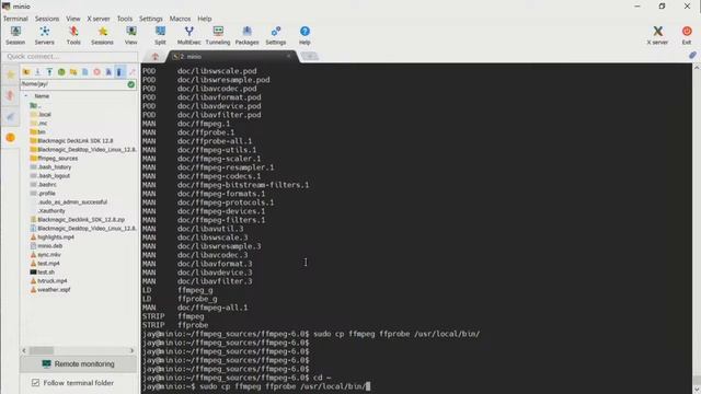 Compiling FFMPEG with the Decklink SDK смотреть онлайн