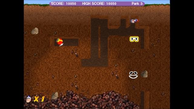 Let's Play - Dig Dug Deeper (Windows 95/98) смотреть онлайн