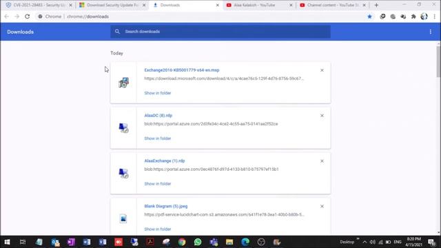 Microsoft Exchange Server April 13th 2021 Latest Security Patch смотреть онлайн