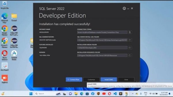 How to install Microsoft SQL Server 2022 on Windows 11