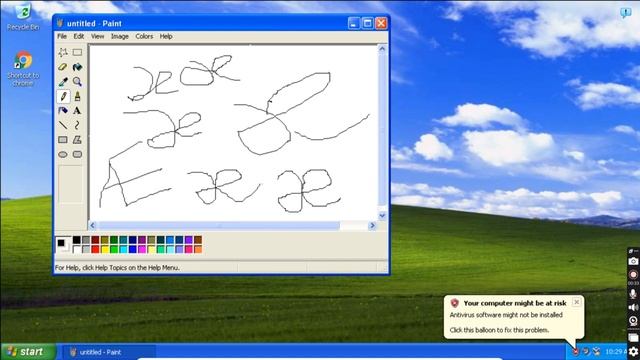 writing æ in ms paint (windows xp vs windows 10) смотреть онлайн