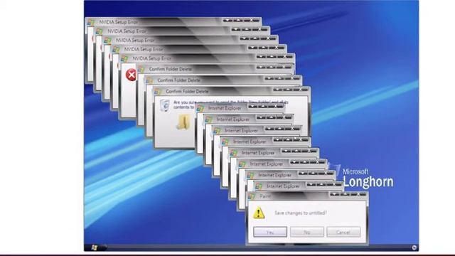 Windows Longhorn Crazy Error! смотреть онлайн