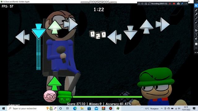 fnf - cuberoot (golden apple 1.2) смотреть онлайн
