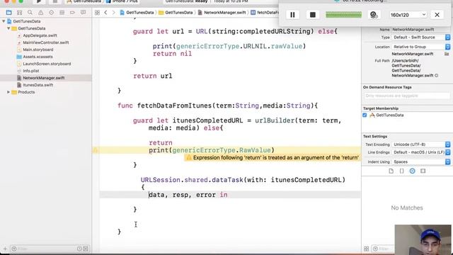 iOS Interview Guide: Pull Data from API Video 1 смотреть онлайн
