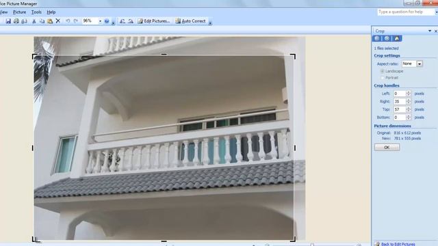 How to crop images using microsoft office picture manager смотреть онлайн